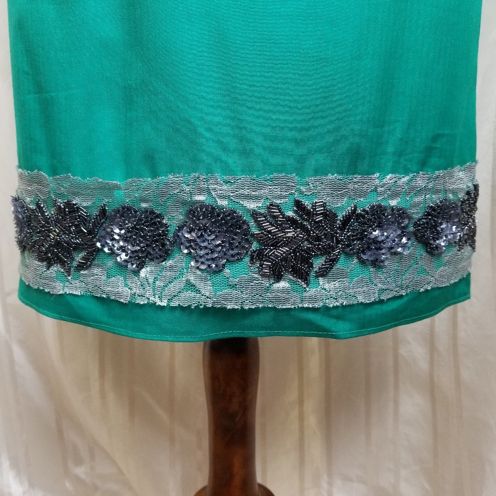 SALE🔥J.Crew Green Dress - Picture 3 of 8
